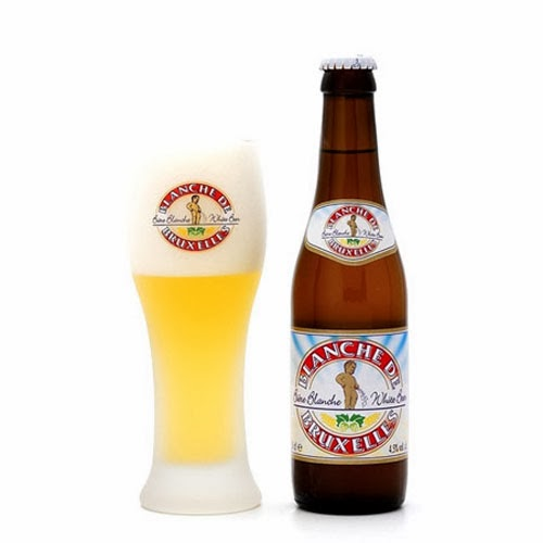 Бельгийское пшеничное пиво Blanche de Bruxelles бокал Бельгийское пшеничное пиво Blanche de Bruxelles