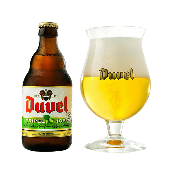 Бельгийское пиво Duvel Tripel Hop