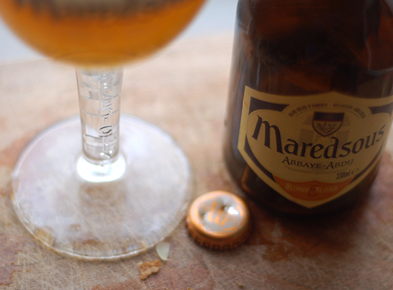 Бельгийское пиво maredsous blond